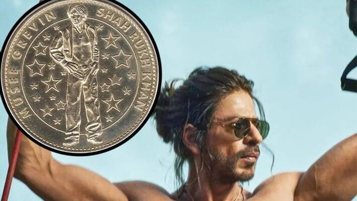 Shah Rukh Khan Customised Gold Coins