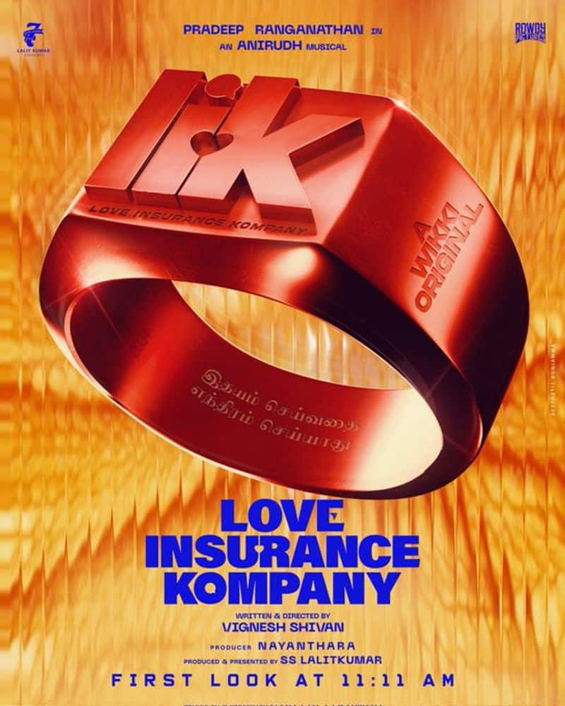 love insurance kompany movie sj suryah look released mma