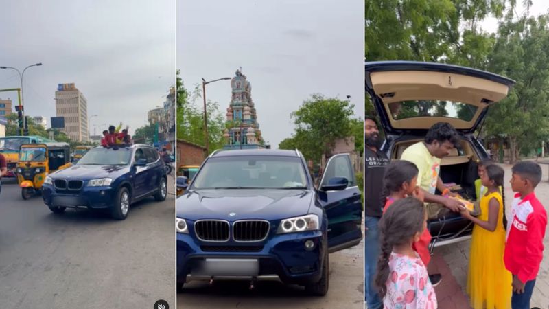 Vijay TV Comedian Tiger Thangadurai buys BMW car gan