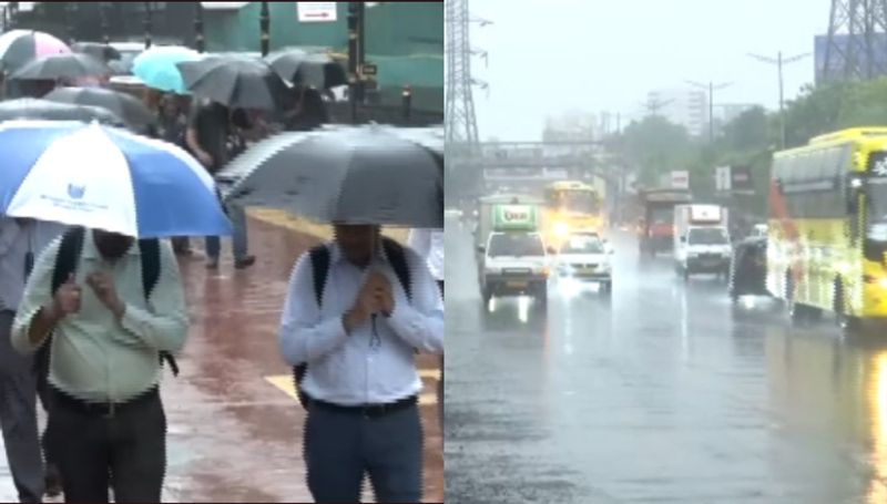 Mumbai rains: IMD issues 'red' alert till september 25 thursday as several parts of city experience heavy rainfall; Check details anr