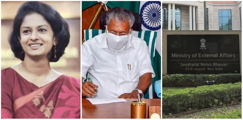 Union Government warned Kerala and CM Pinarayi on K Vasuki IAS new appointment