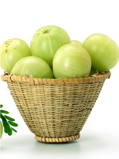 <p>आयुर्वेद के अनुसार, सुबह खाली पेट 1 आंवला खाना सेहत के लिए फायदेमंद होता है। यह विटामिन C, एंटीऑक्सीडेंट्स और अन्य पोषक तत्वों से भरपूर होता है।</p>
