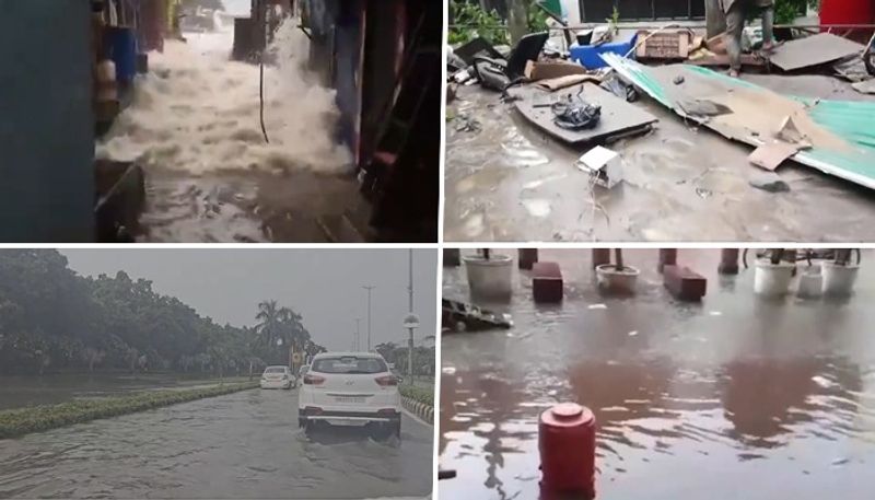 Monsoon mayhem across India: Heavy rains wreak havoc across states; dramatic videos go viral (WATCH) snt