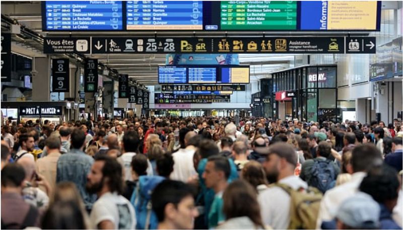 France high-speed railway hit by arson attacks hours before the Olympics opening ceremony