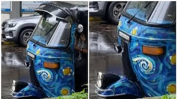 Viral Photo: Van Gogh-inspired auto rickshaw takes social media by storm NTI