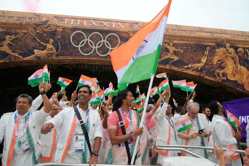 India in the shooting range today aiming for a medal