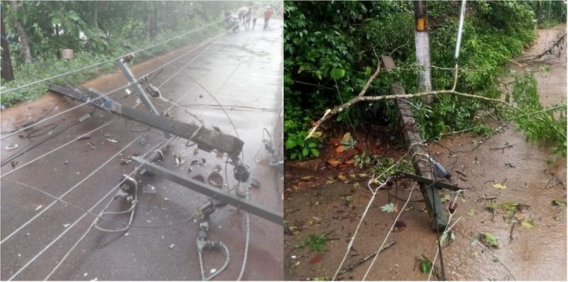 intense rain and heavy storm last week kerala 51.4 cr loss to KSEB 