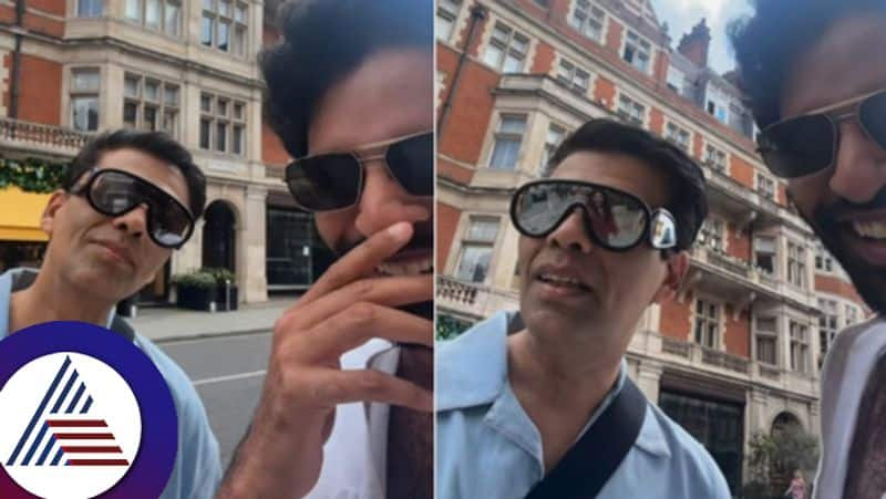 TikToker spots Karan Johar in London calls him uncle in video dont miss filmmakers reaction suc