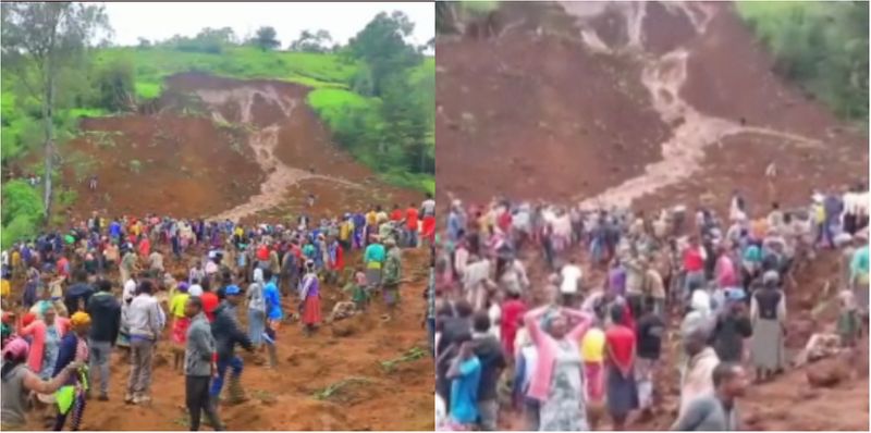 deadly landslide more than 500 feared dead search for hundreds missing in Ethiopia