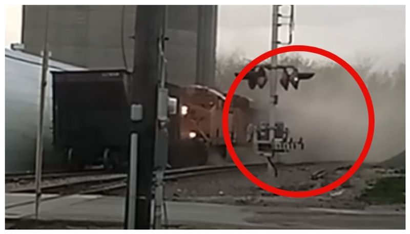 Video of 17 year old boy derailing train for YouTube video goes viral 