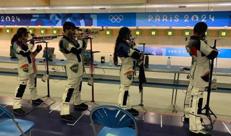 Paris Olympics 2024: Indian shooters eliminated in qualification of 10m air rifle mixed event snt