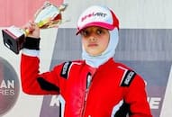 9 year old kashmiri girl Atiqa Mir first female to win motorsports race at le mans kart