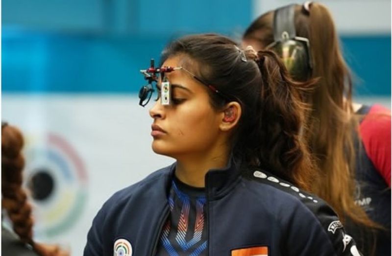 Paris Olympics 2024:  Indian shooter Manu Bhaker storms into 10m air pistol women's final snt