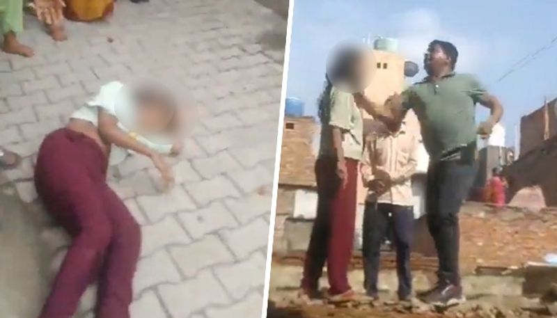 SHOCKING Man throws minor girl off roof in Delhi's Aman Vihar, leaves her weeping in public (WATCH) snt