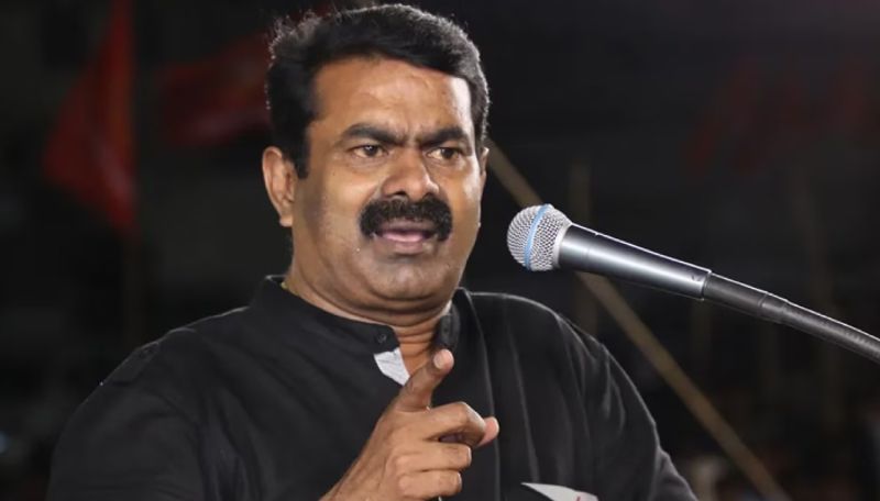 seeman condemns dmk government for ready to organise formula 4 car race in chennai vel