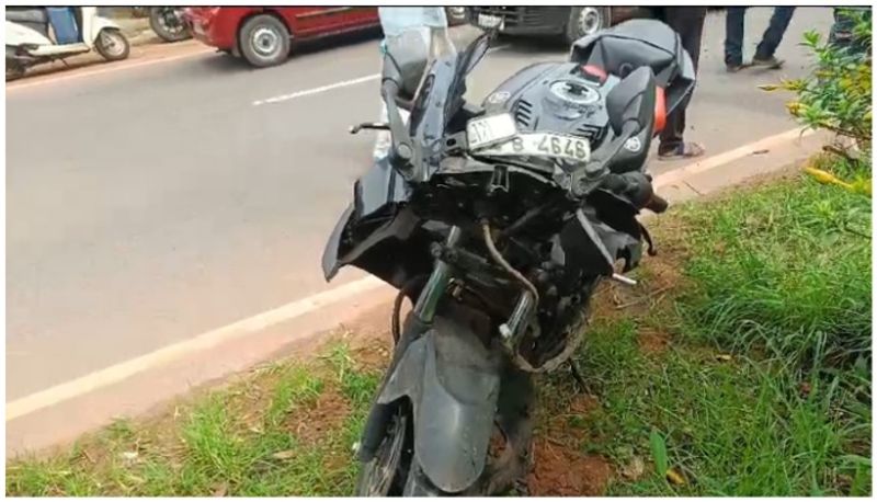 police man died road accident in chennai vel