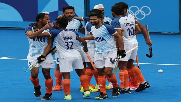 india secured second spot in olympics mens hockey group stage