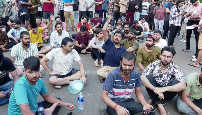 Delhi Waterlogging protest