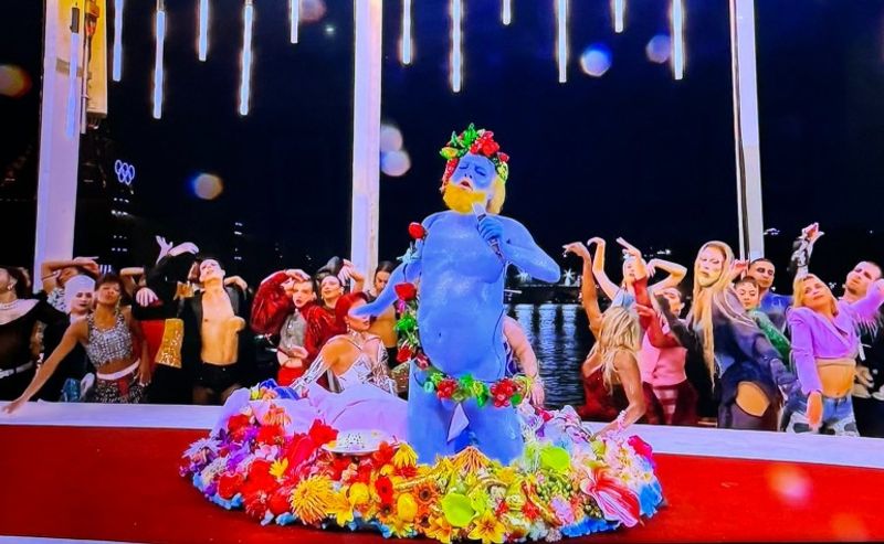 Wouldnt be fun if Naked blue man' breaks his silence over Paris Olympics opening ceremony row (WATCH) snt