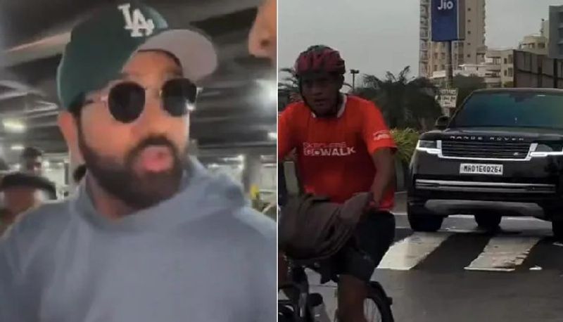 Captain Rohit Sharma Rocks Mumbai Streets In His Swanky Car Do not Miss Number Plate Connection kvn