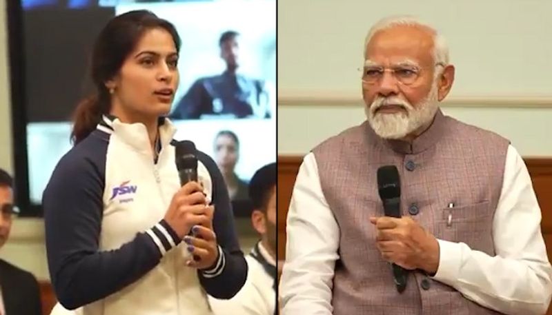 Manu Bhaker praising Khelo India, TOPS in front of PM Modi resurfaces after Paris Olympics bronze (WATCH) snt