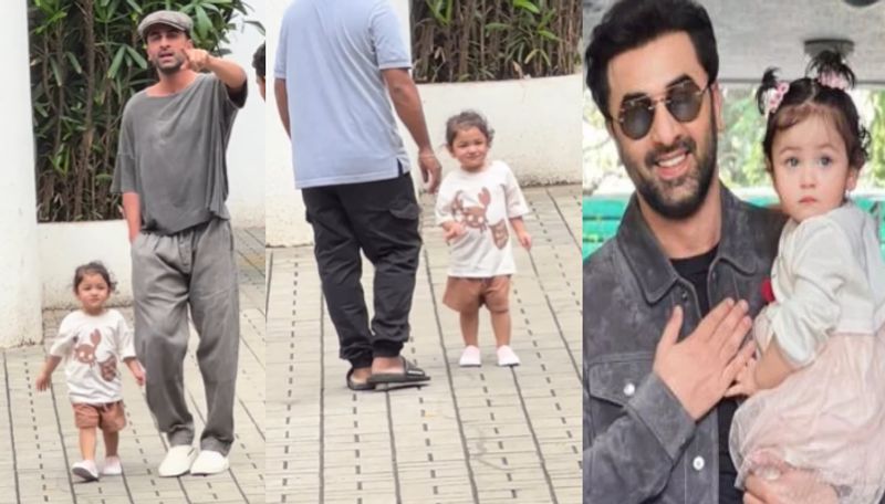 Ranbir Kapoor daughter Raha Kapoor cute video wins internet ans