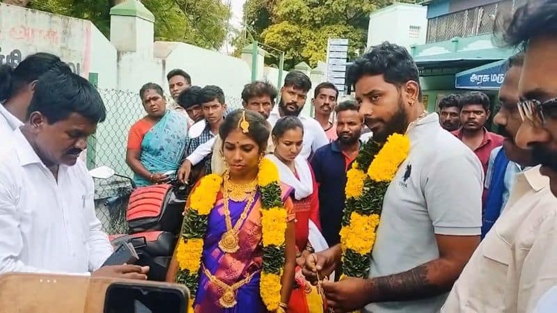 Relatives who married the teenager in Ranipet Government Hospital vel