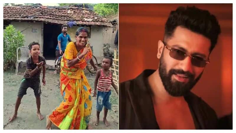 this village woman impressed hero vicky kaushal with tauba tauba hook step ksr 