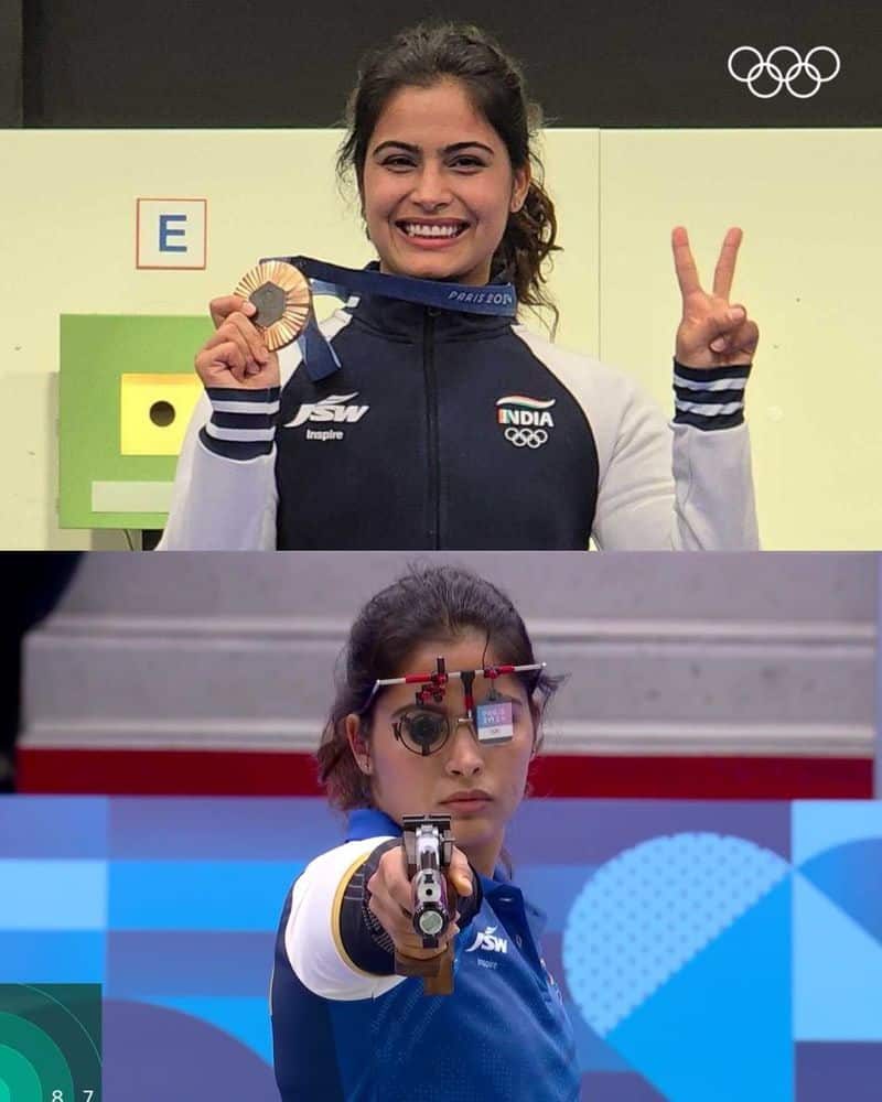 Who is Manu Bhaker? 1st Indian woman to win shooting medal at Olympics RKK