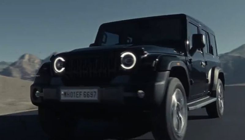 Thar Roxx mahindra unveils teaser for the new suv launch date revealed watch gcw