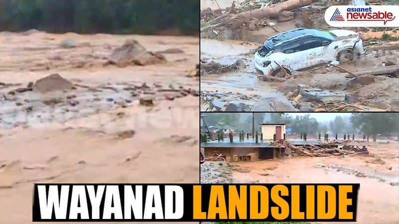 How the landslide occurred in Wayanad and how many people were trapped KAK