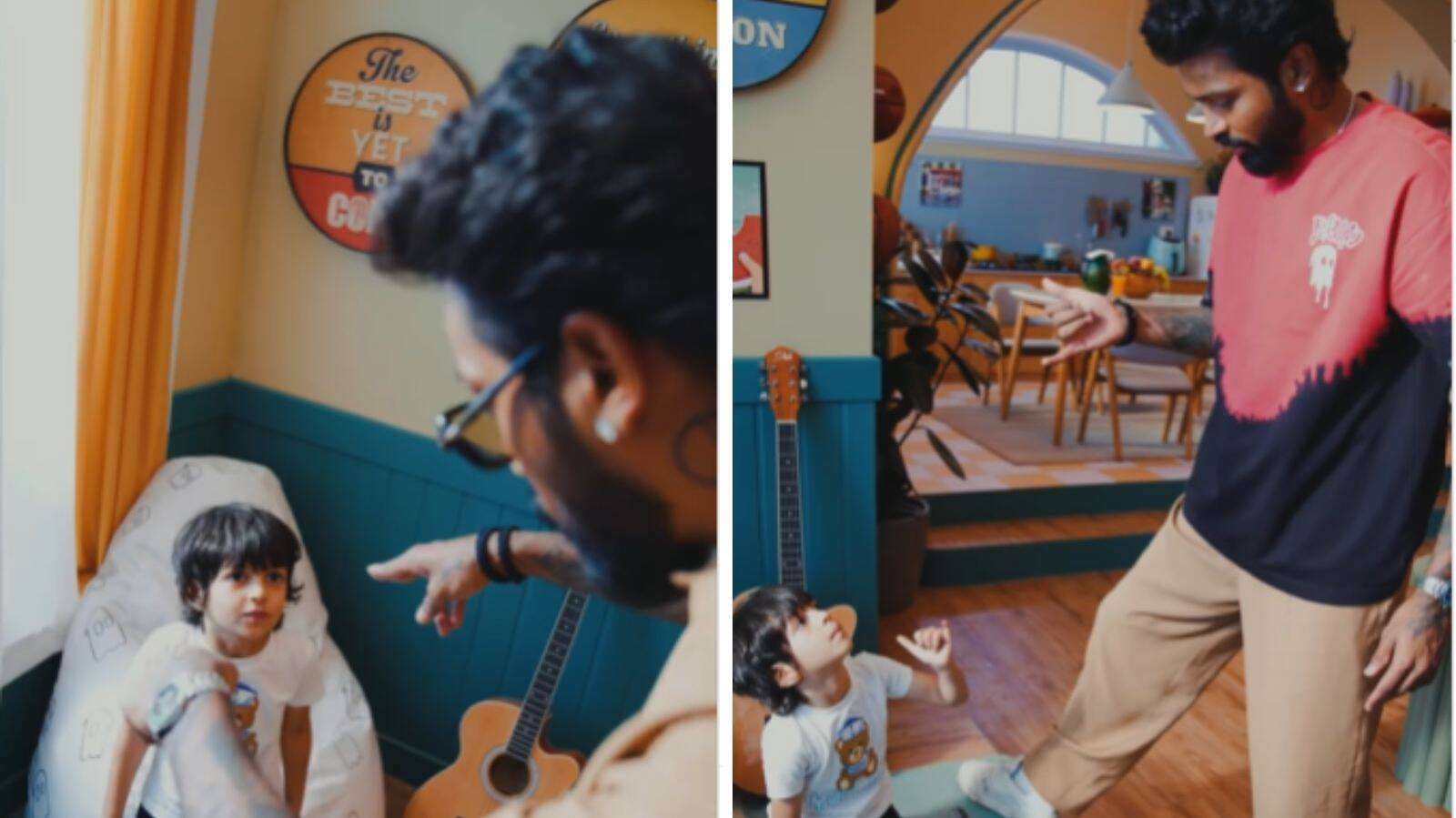 Hardik Pandya's heartfelt birthday wish for son Agastya