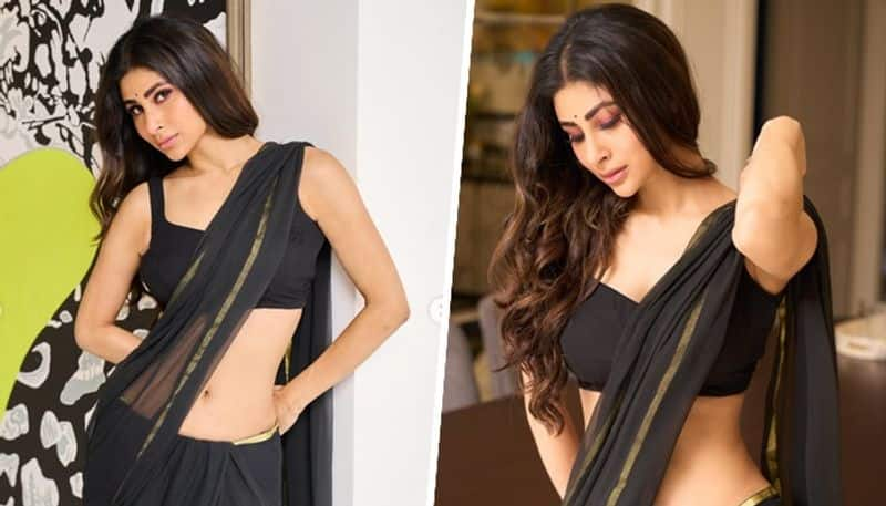 Mouni Roy make netizens skip heartbeat as she shares SEXY pictures draped in black saree RKK