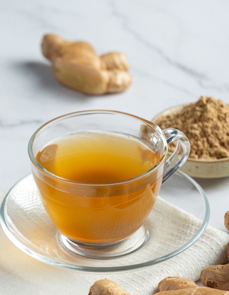 Drinking Ginger Tea Before Breakfast Drinking Ginger Tea Before Breakfast