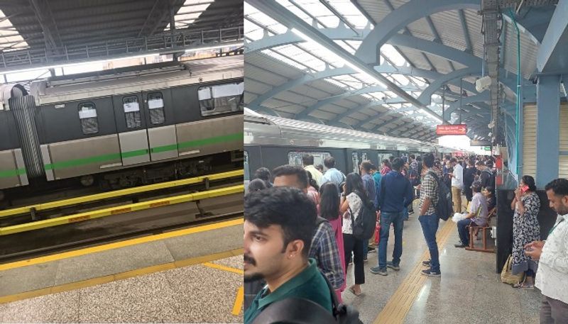 Bengaluru metro Green line service partially suspended from RV Road to Silk institute over fault in power supply vkp