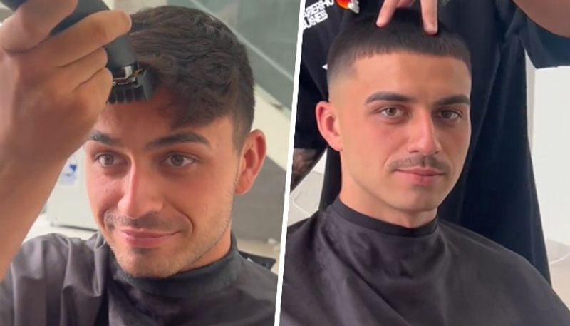 football Barcelona star Pedri honours Euro 2024 promise with new look after Spain's triumph (WATCH) snt