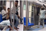  Delhi Metro Drama: Man uses slipper to assault passenger in Delhi metro train, video goes viral  [watch] NTI