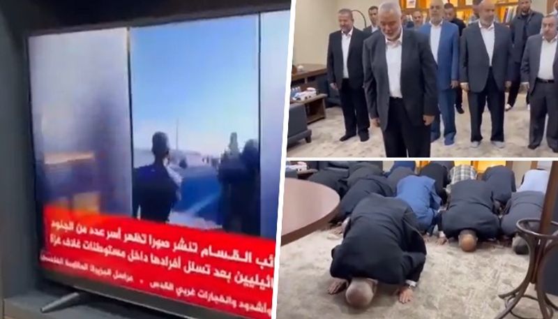 Ismail Haniyeh assassinated: Old video of Hamas chief celebrating Oct 7 massacre in Israel resurfaces (WATCH) snt