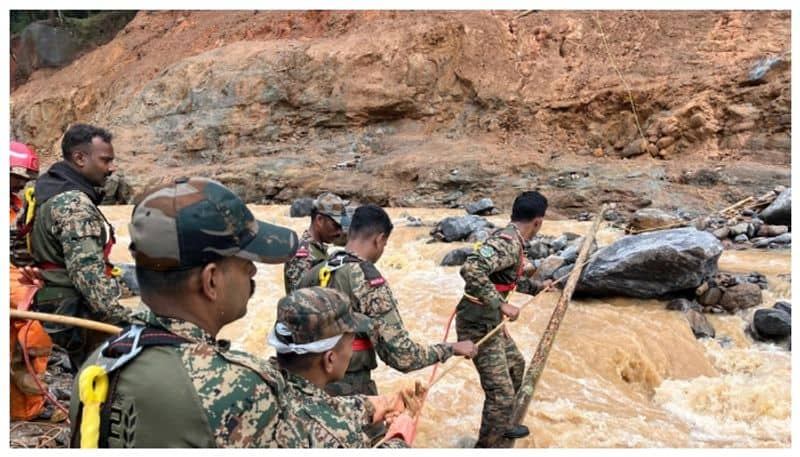 The army left Wayanad after completing the landslide rescue operation kak