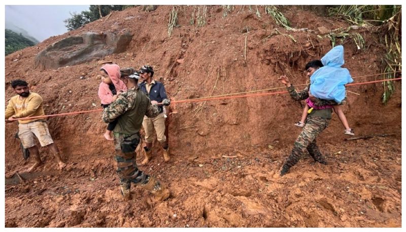 Heavy rain continues in Wayanad  Collector  give instruction people to move away from landslide areas