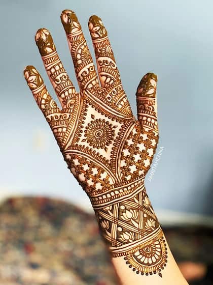 Raksha Bandhan mehndi design 2024: Simple and easy mehndi patterns