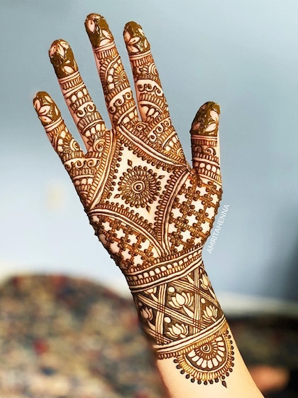 Raksha Bandhan mehndi design 2024: Simple and easy mehndi patterns