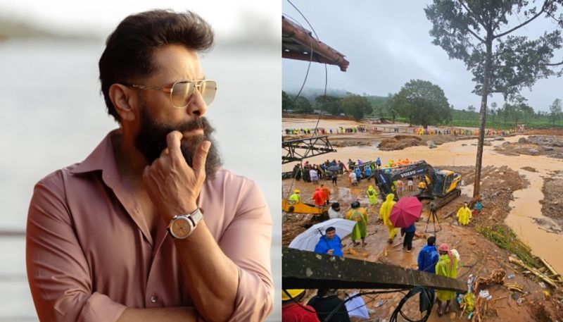 Wayanad landslide: Actor Chiyaan Vikram donates Rs 20 lakh to CM's distress relief fund anr