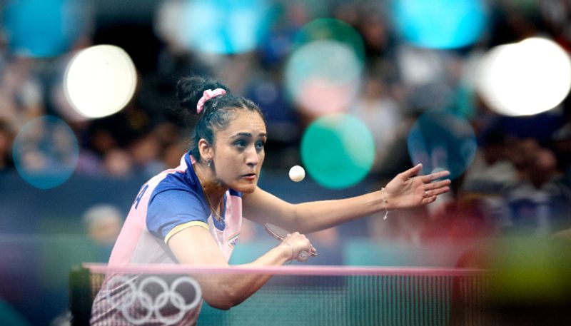 Indian Womens Team Beat Romania by 3-2 in Round of 16 and Reached quarterfinal of the Table Tennis at Paris Olympics 2024 rsk