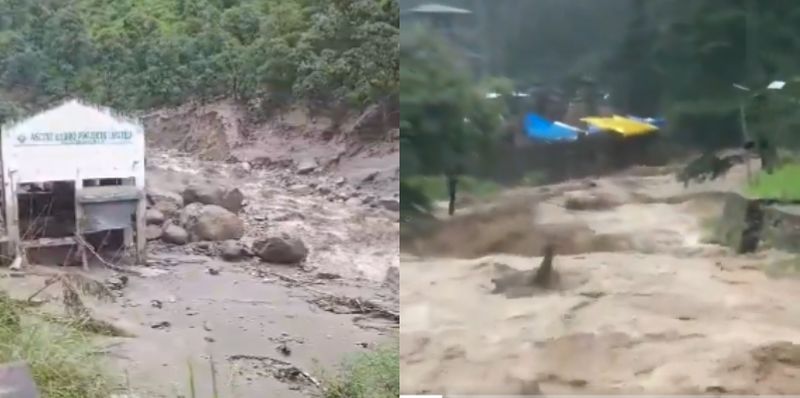 Cloudburst in Uttarakhand and Himachal Pradesh three died 200 pilgrims stranded