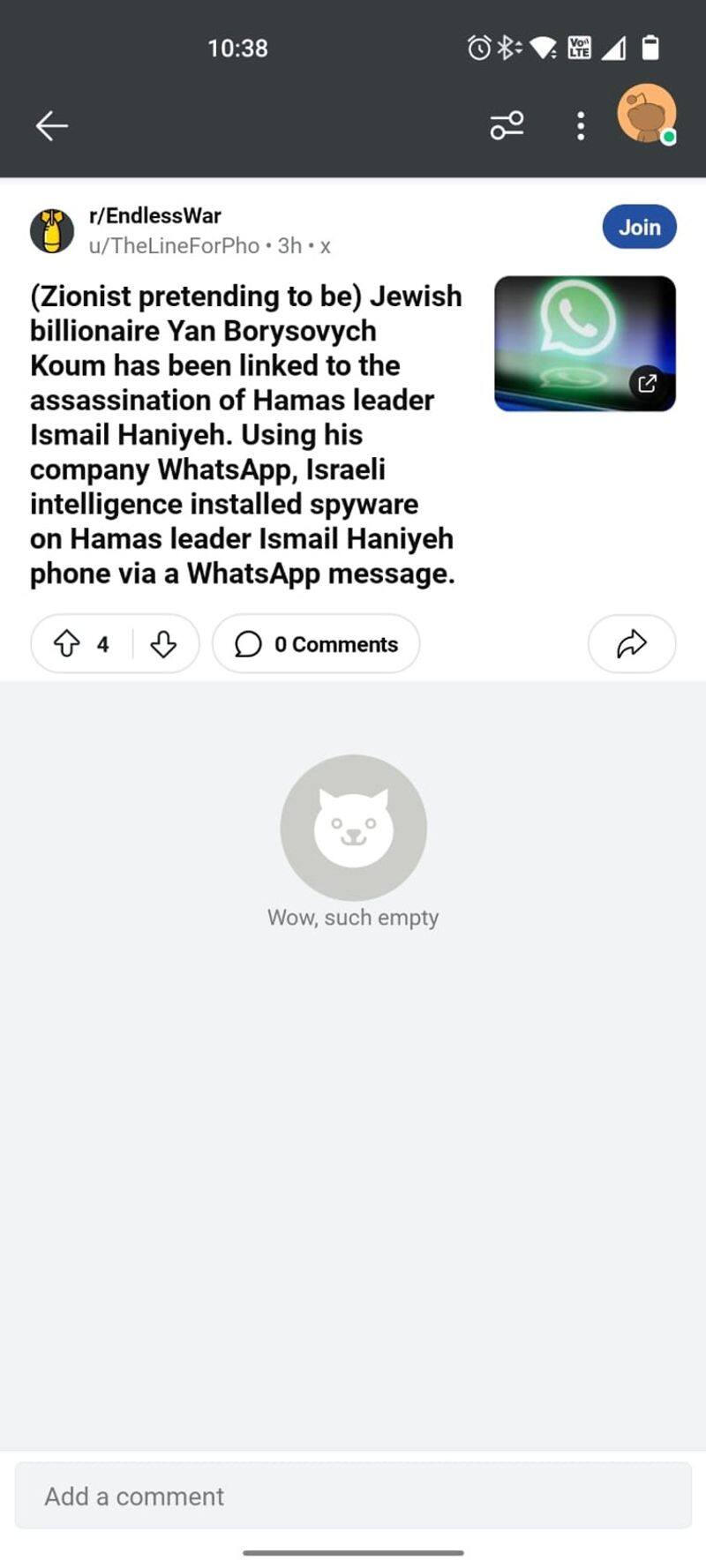 Did WhatsApp co-founder assist Israel in killing Hamas' Haniyeh? Buzz grows over Yan Borysovych Koum's role snt