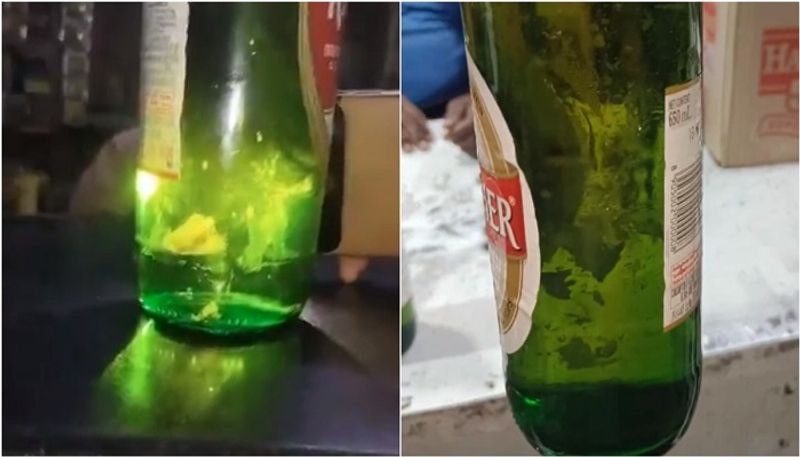 Telangana Customer Finds Fungus Floating In Sealed Kingfisher Beer Bottle san