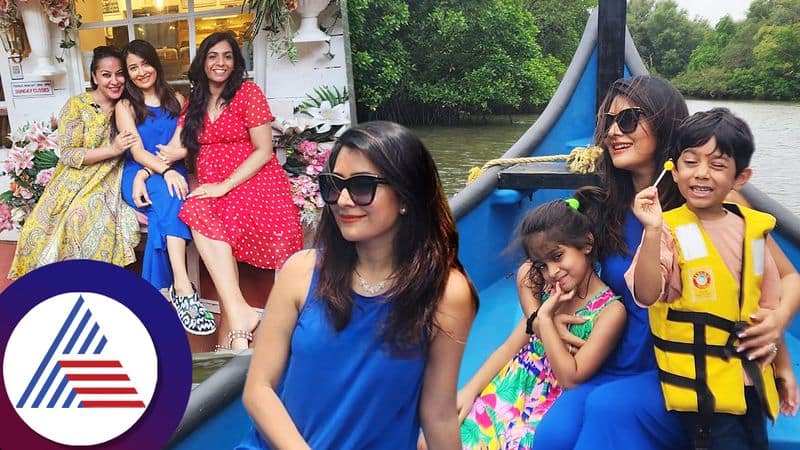 Radhika Pandit enjoys vacation with kids and parents and yash missing pav