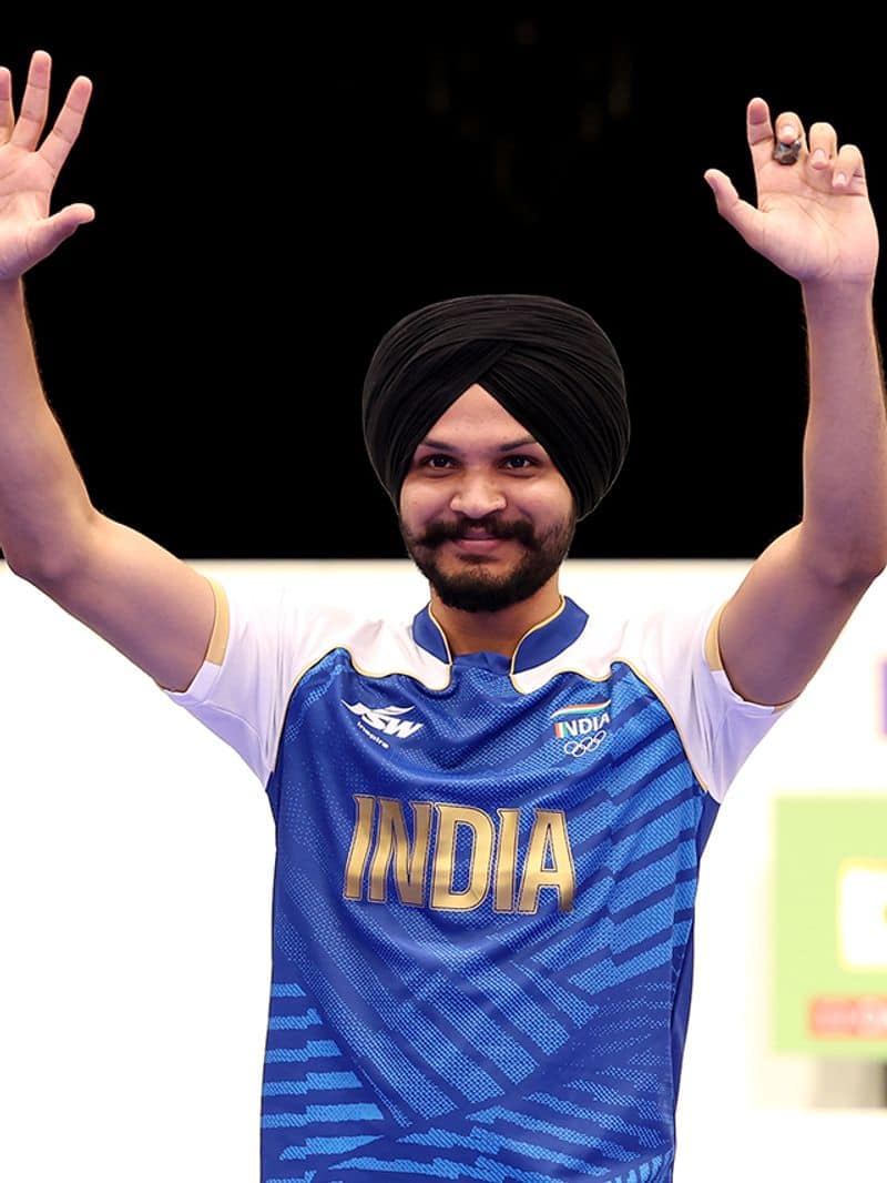 Who is Sarabjot Singh Farmers Son Who Bronze at the Paris Olympics Manu Bhaker iwh