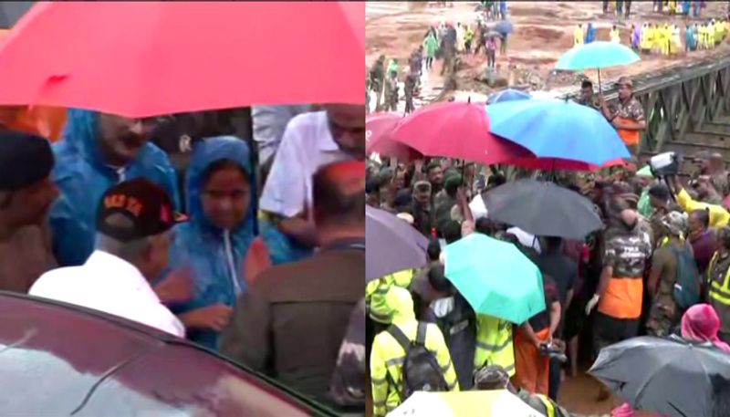 Wayanad landslides latest news cm pinarayi vijayan in churalmala, visited the affected area, reviewed the Bailey bridge construction progress